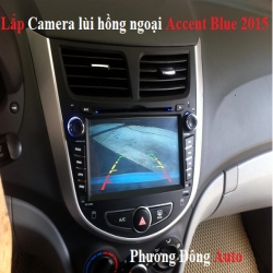 Phương đông Auto Lắp DVD theo xe Hyundai Accent Blue 2015 | KM Camera hồng ngoại